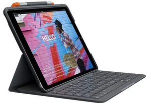 Logitech Slim Folio voor iPad (7e generatie) - Afbeelding 1 van 8