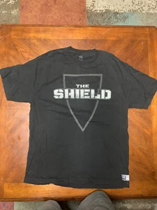 WWE The Shield " Justice Isn't Free " Men's XL T-Shirt Rollins, Reigns, Ambrose - Picture 1 of 3