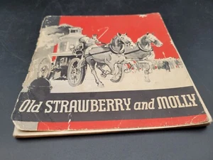 Old Strawberry And Molly Book 1936 Edition Florence Tchaika - Picture 1 of 4