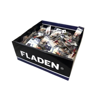 8 anzuelos agudos de hojas giratorias de pesca surtidas Fladen para lucio trucha perca Foto 1 de 2