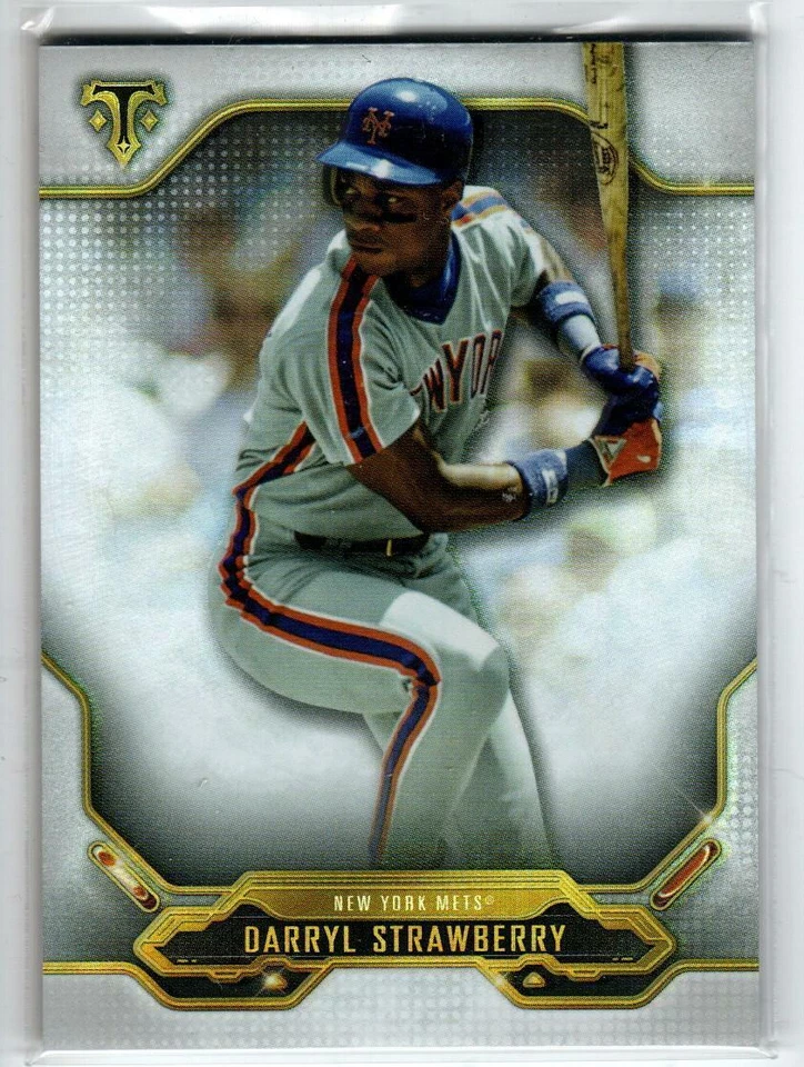 2020 Topps Triple Threads #55 Darryl Strawberry (ref 152362) - Image 1 of 1