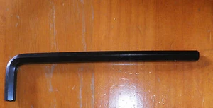 50x BREMICK Alloy steel Allen Hex L Key AF Inch: 5/32" long arm black finished - Picture 1 of 1