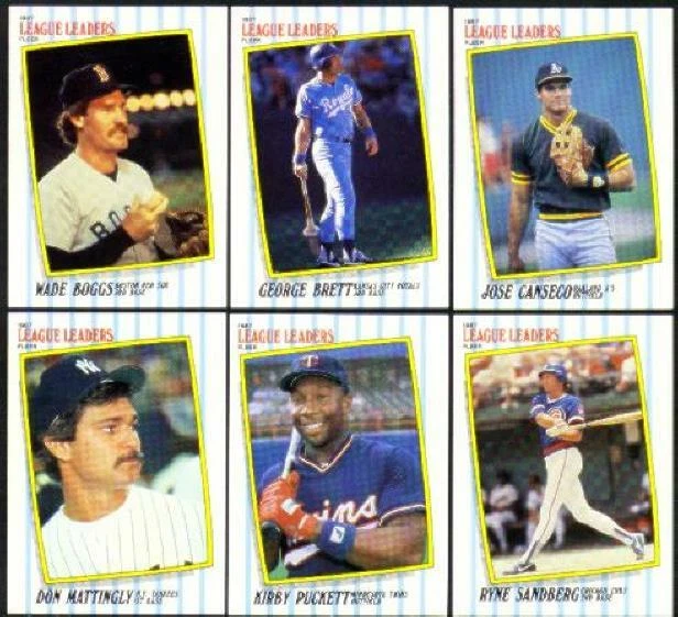 Roger Clemens #10 1987 Fleer League Leaders  - Image 1 of 1