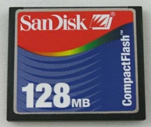 SanDisk 128MB Compact Flash Memory Card Working BULK - Picture 1 of 2