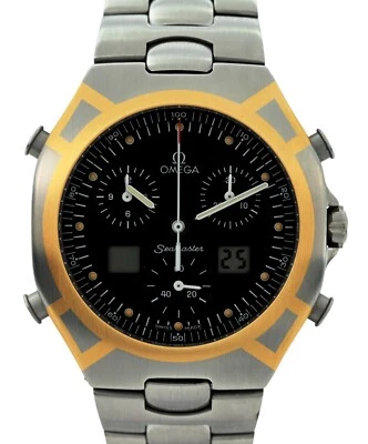 Omega 37.5mm Polaris Seamaster Ani-Digi Chronograph 1670 Watch! Ref: 386.1231.1! - Image 1 of 4