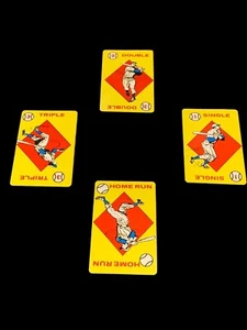 Juego de cartas de béisbol 1957 Ed-U-Card individual doble triple y jonrón excelente estado - Imagen 1 de 2