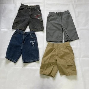 Lot Of 4 Boys Shorts, The Children’s Place,Tuff Guys Size :5-7 - Picture 1 of 11