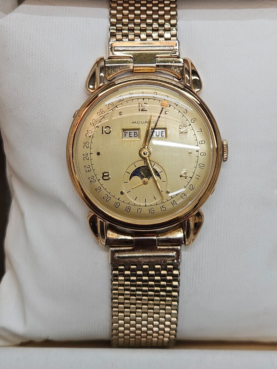 大特価 言い換え 1950年代 MOVADO レディース アンティーク品 Ref.3716 ラウンド モバード