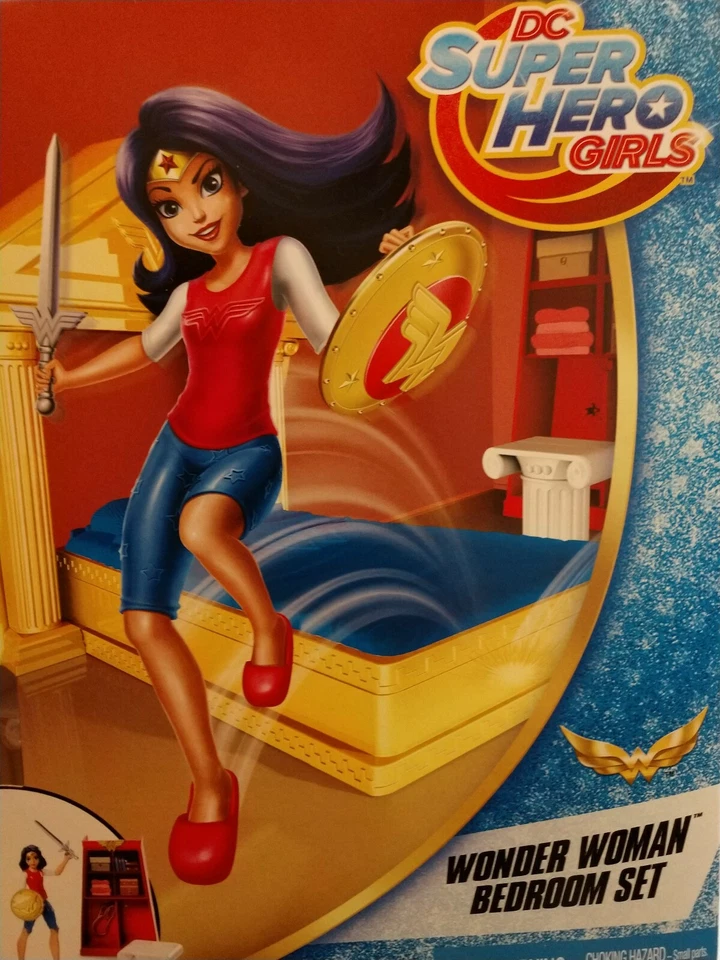 Juego de figuras de acción Super Hero Girls Wonder Woman DC 1984 juego Foto 1 de 4