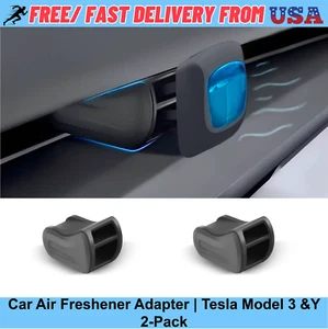 2-Pack Air Freshener Adapter Converter Vent Tesla Model 3 and Y Accessory Vent - Bild 1 von 6
