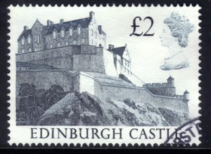 GB 1988 QE2 £2 H/V Indigo Edinburgh Castle Ex Fdc SG 1412 ( A400 ) - Picture 1 of 1