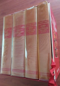 STORIA DELLA LETTERATURA ITALIANA 1/4 di SALINARI RICCI LATERZA 1974 - COFANETTO - Foto 1 di 5