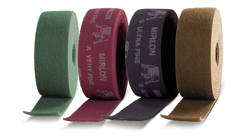 Mirka Mirlon Schleifvlies Rolle 115mm x 10m für Lackschliff Holz Metall uvm. - Bild 1 von 1