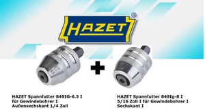HAZET 2-er Set  849 IG-8 6.3 / 849 IG-8 Spannfutter Schneideisen - Bild 1 von 4