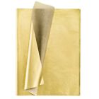 Gold Seiden Papier, 100 Blatt Metallic Verpackung Geschenkpapier fr Geburt8846
