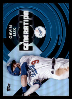2022 Topps Generation Now #GN16 Gavin Lux - Image 1 of 2