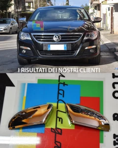 CALOTTE SPECCHI CROMATE GTI R LINE COPERTURE SPECCHIETTI VW PASSAT CC 2008-2012 - Imagen 1 de 12