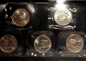 2005 D State Quarter US Mint Set 5 CN-Clad Coins (Ichoose) - Picture 1 of 1