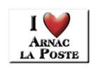 Arnac La Poste, Haute Vienne, Aquitaine - Magnet France Aimant