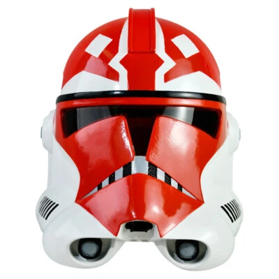 Star Wars Resin Helmet Clone Troopers Ahsoka Tano Full Mask Halloween Show Prop - Image 1 of 4