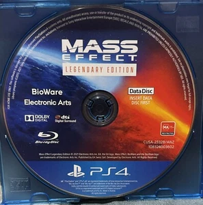 Mass Effect : Legendary Edition (PS4 Game) Mint Condition - In Stock No CASe - Picture 1 of 1