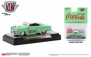 Máquinas M2 1:64 - 52500-A18 Coca-Cola lanzamiento 18 1953 Ford Crestline Victoria - Imagen 1 de 1