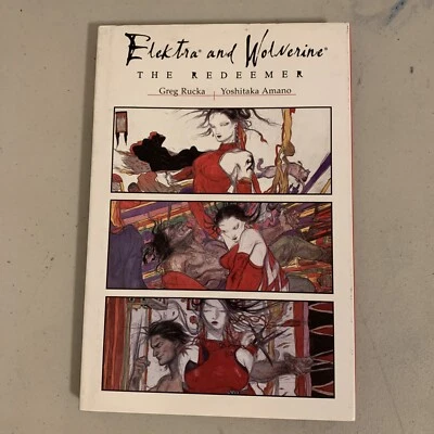 Elektra Wolverine Redeemer HC Tapa Dura NUEVO 2002 Marvel Amano Yoshitaka st0000 Foto 1 de 2