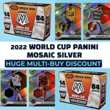 2022 Panini Road To World Cup Mosaic Silver 1-200 - Pick your card