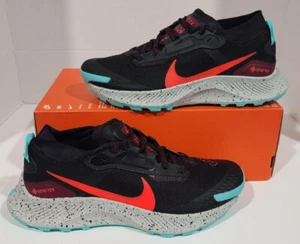 Nike Pegasus Trail 3 GTX schwarz hellkarmesinrot Herren Gr. 7,5 NEU DC8793-002 ohne Deckel - Bild 1 von 7