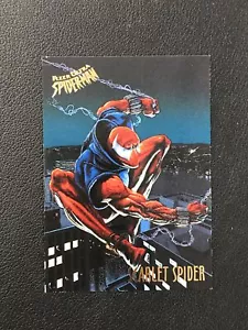 Fleer Ultra Spider-Man 1995 #48 Scarlet Spider Marvel MCU - Imagen 1 de 2