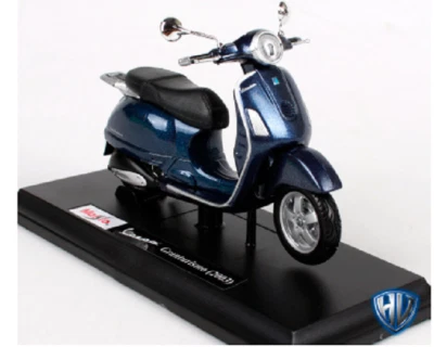 MAISTO 1:18 Vespa Granturismo 2003 MOTOCICLETA MODELO DIECAST BRINQUEDO NOVO NA CAIXA - Imagem 1 de 2