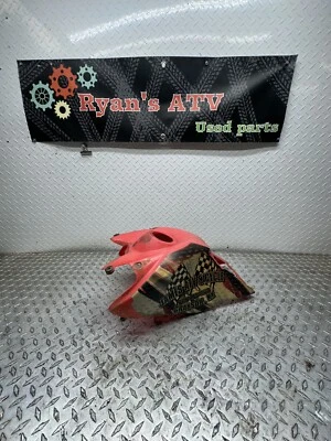 Honda TRX450R TRX450ER 2008-2014 Ross rojo cubierta del tanque de gasolina OEM 83700-HP1-A00ZA Foto 1 de 4