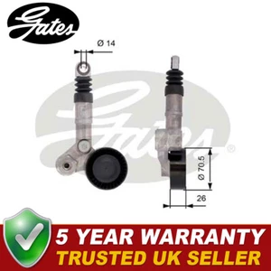 Gates Drive Belt Tensioner Pulley Fits 159 Brera Spider 2.4 JTDM - T39113 - Picture 1 of 6