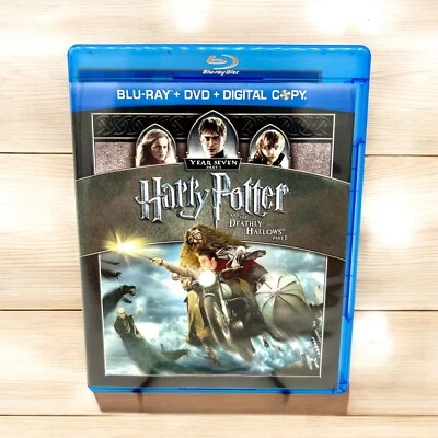 Harry Potter and The Deathly Hallows: Part I 2010 Blu-ray / DVD EUC - Image 1 of 4