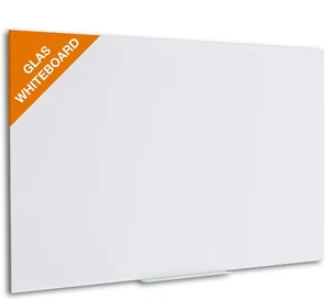 RESTPOSTEN: Glas Whiteboard magnetisch inkl Zubehör 60x90cm Magenttafel - Bild 1 von 5