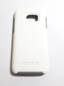 Original OtterBox Symmetry Case for Samsung Galaxy S7 - White / Grey - Picture 1 of 11