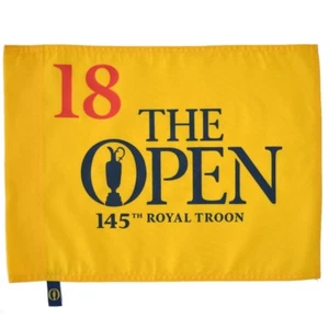2016 OFFICIAL (Royal Troon) BRITISH OPEN Golf FLAG - Picture 1 of 2