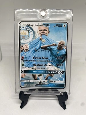 Carta Pokémon Erling Haaland arte completo Foto 1 de 2
