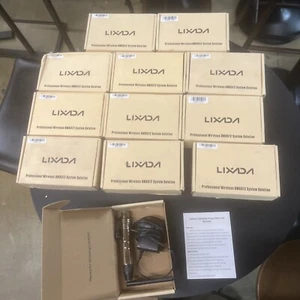 12) Lixada 2.4G ISM DMX512 Wireless XLR Transmitter Receiver Stage Lighting M8O2 - Picture 1 of 4