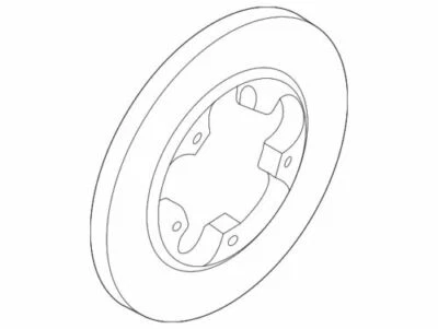 Rotor de freno de disco Ford Transit-350 HD 2020-2020 NUEVO OEM CK4Z-1125-K Foto 1 de 2