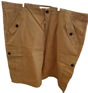 Vintage Rocawear Khaki Shorts Mens Size 54 Bermuda Y2K Baggy New $72 - Picture 1 of 12