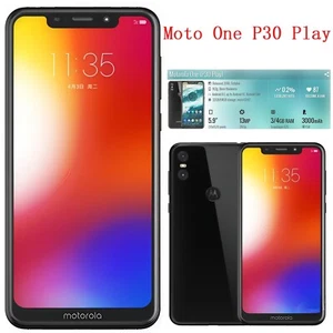 Original Motorola One/P30 Play 4GB+64GB 13MP WIFI LCD 4G Unlocked GSM Cellphone - Picture 1 of 7