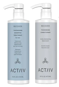 ACTiiV RECOVER Thickening Shampoo & Conditioner Treatment for Men 16 FL oz - Picture 1 of 1