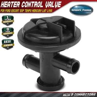 Válvula de control de calefacción HVAC para Ford Escort EXP Tempo Mercury LN7 Lynx Topaz 2,0 L Foto 1 de 4
