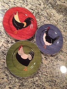 Sakura "BRANDON HOUSE " Country Quarter Salad Plates - Picture 1 of 8