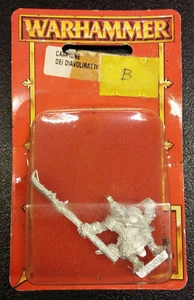 WARHAMMER FANTASY blister SKAVEN Campione dei DIAVOLIRATTI STORMVERMINS CHAMPION - Imagen 1 de 2