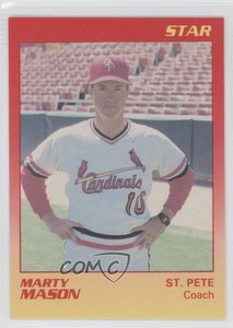 1989 Star St Petersburg Cardinals Marty Mason #28