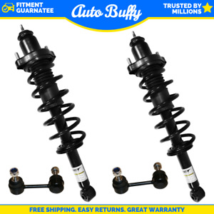 Unity 4pc Rear Suspension Struts and Coil Spring Assembly for Chrysler, Dodge
