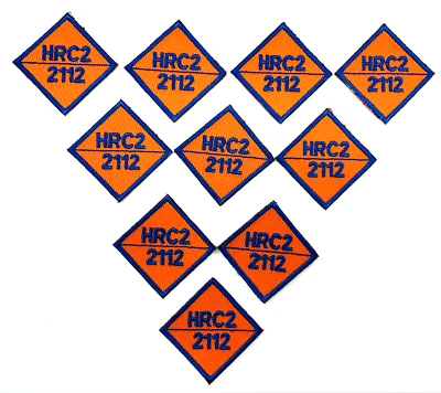 10- Replacement FR Patches Hi Vis HRC2  Iron On Fire Retardant Pants Shirt BONUS - Image 1 of 4