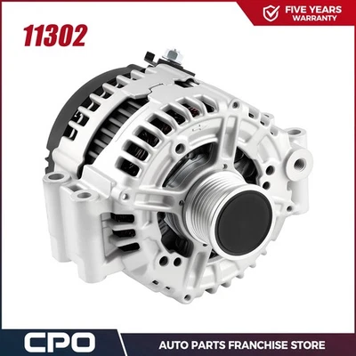 Alternator Fit for BMW 135i 335d 335i 335xi 535xi 535i xDrive 3.0L 180Amp - Image 1 of 4